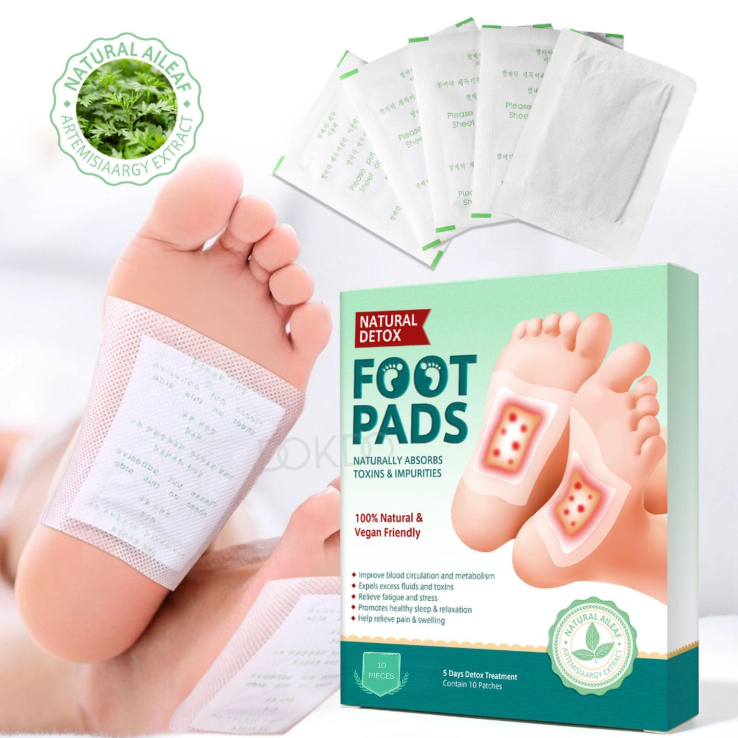 Fitpick™ Premium Detox Foot Patches (Pack of 20) – Buy 1 Get 1 Free